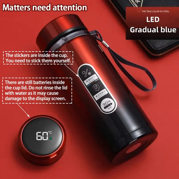 Smart Thermos with LED Display